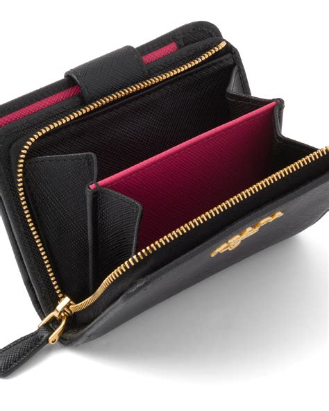 prada coin purse chain wallet|Prada small wallet price.